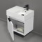 Floating Small Bathroom Vanity, Modern, 24